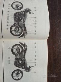 Kawasaki Gpz 550 unitrack libretto uso e manutenz.