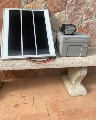Kit solare cancello 24V.