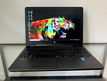 WORKSTATION HP ZBOOK I7 24GB RAM SCHEDA VIDEO 2GB