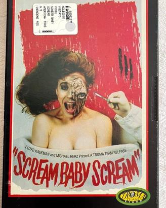 Scream Baby Scream - VHS Troma,  "American Trash"