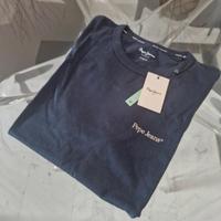Pepe Jeans T-Shirt Taglia Media Logo Portobello