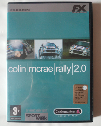 Videogioco PC CD-ROM Colin McRae rally 2.0