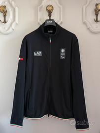 Felpa uomo collo alto EA7 / Milano - Cortina 2026