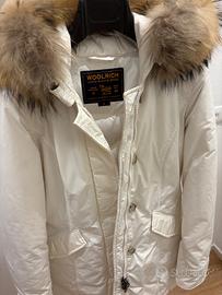 Woolrich parka artic bianco donna taglia S