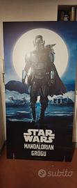 sagoma Mandalorian Grogu Star Wars