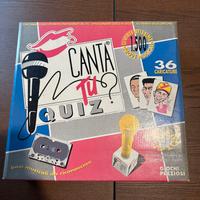 Gioco da tavolo vintage_ Canta tu Quiz