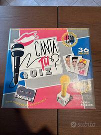 Gioco da tavolo vintage_ Canta tu Quiz