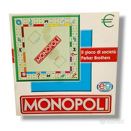 MONOPOLI IN EURO GIOCO IN SCATOLA QUADRATA