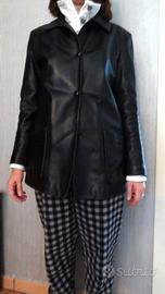 Giacca donna in nappa nera TG-46