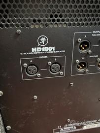Subwoofer La Mackie HD1801 18