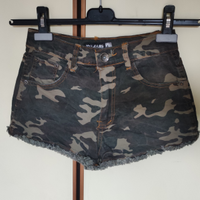 Pantaloncini corti in jens