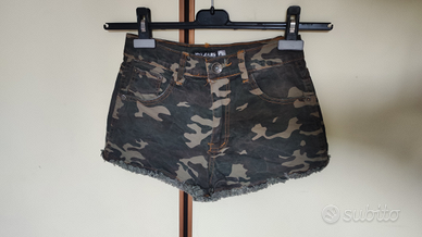 Pantaloncini corti in jens