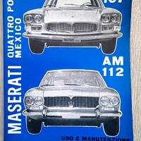 Maserati Mexico AM112 -  Quattroporte AM107 Manual