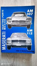 Maserati Mexico AM112 -  Quattroporte AM107 Manual