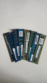 Lotto ram ddr3 (1 - 4gb) 18gb Totali