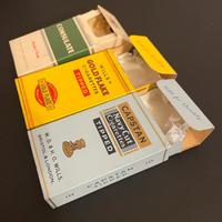 3 Scatole vuote di sigarette inglesi anni ‘60