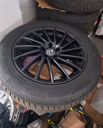 Gomme complete 235 60 18 , per Stelvio 