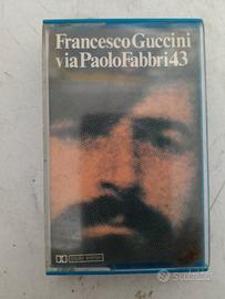 Sei cassette musicali Francesco Guccini 