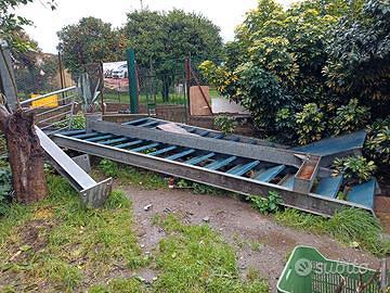 SCALA DA ESTERNO FERRO ZINCATO BULLONATA