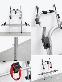 Portabici doppio posteriore universale 