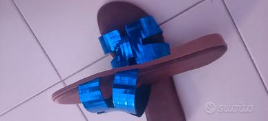 ciabatte sandali in vera pelle fatti a mano 