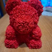 Teddy di rose rosse