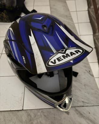 Casco per motocross Vemar