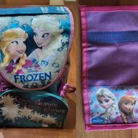 Zaino DISNEY  e PORTAFOGLIO di FROSEN