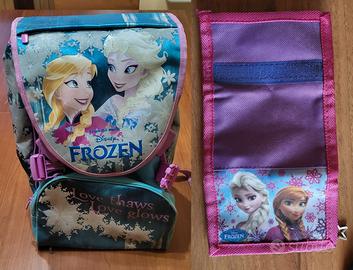 Zaino DISNEY  e PORTAFOGLIO di FROSEN