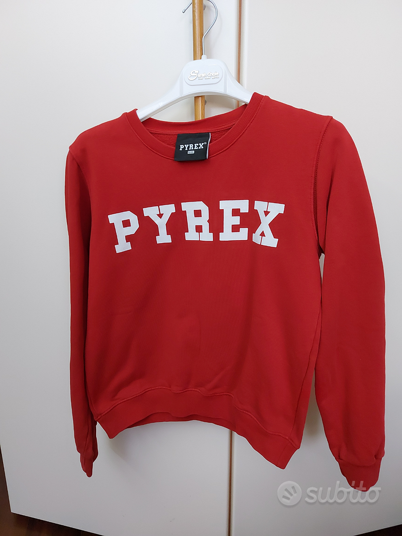 Felpa pyrex cheap uomo rossa