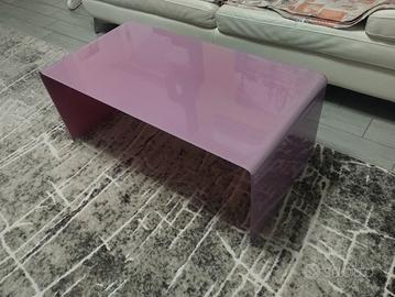 Tavolino arredamento  soggiorno vetro  Rosa