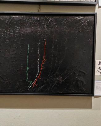 Quadro "Spento albero del Patriottismo" + cornice