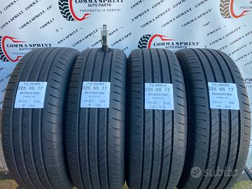 4 PNEUMATICI 225/65 R17 BRIDGESTONE ESTIVE