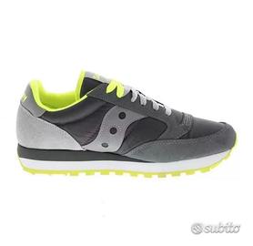 Saucony jazz grigio fluo suola fluorescente