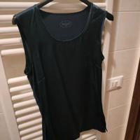 Canotta seta e modal blu Xs Intimissimi 