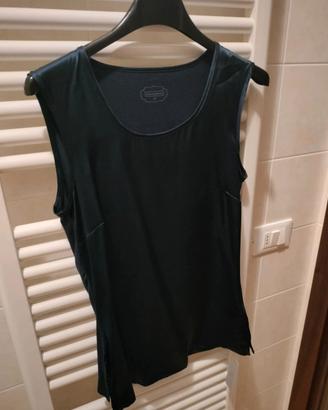 Canotta seta e modal blu Xs Intimissimi 