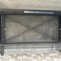 Cancelli ferro zincato