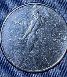 Monete rare collezionismo 50 lire