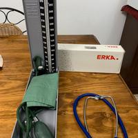 sfigmomanometro a mercurio vintage anni '90 ERKA