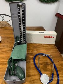sfigmomanometro a mercurio vintage anni '90 ERKA