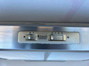 Cappa in acciaio sotto pensile