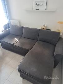 Divano angolare a 3 posti