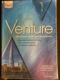 Venture 1 inglese  con cd 9780194721677