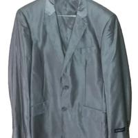 Abito uomo (Giacca+pantalone) grigio lucido