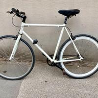 Bici a scatto fisso e ruota libera TAGLIA 58.