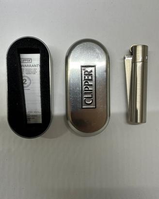 Clipper da collezione Silver Metal