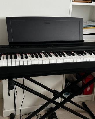 Yamaha Digital Piano P-125B, pedale e supporto