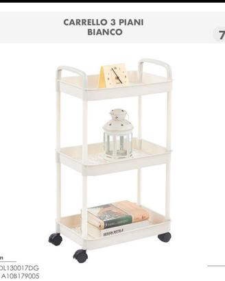 carrello Salvaspazio con Ruote 
