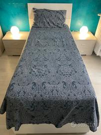 letto singolo con contenitore