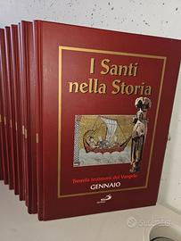 I SANTI NELLA STORIA serie completa  enciclopedia 